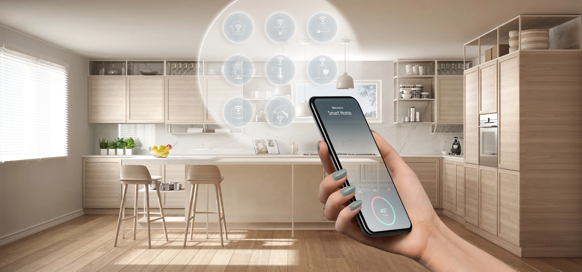 Smart-Home - intuicyjne zarządzanie inteligentnym domem ze smartfona